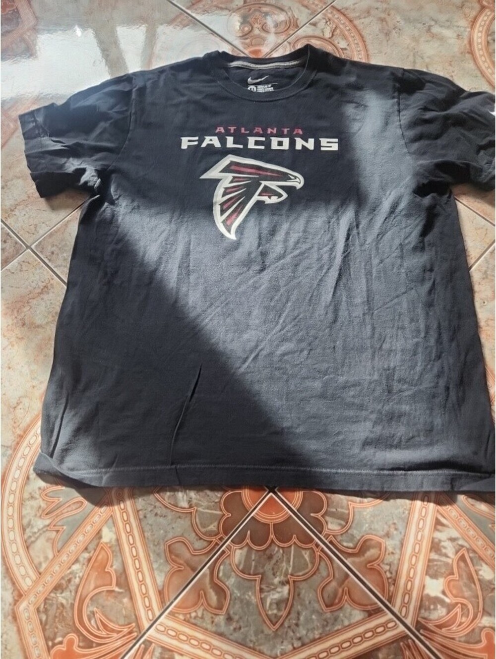 Atlanta Falcons Nike Shirt Mens Extra Large Spell Out Logo Regular Fit